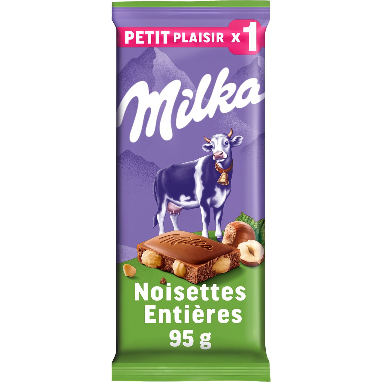 MILK CHOCOLATE HAZELNUT 95G (