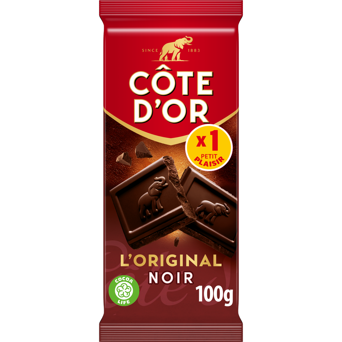 DARK CHOC ORIGINAL EXTRA 100G (