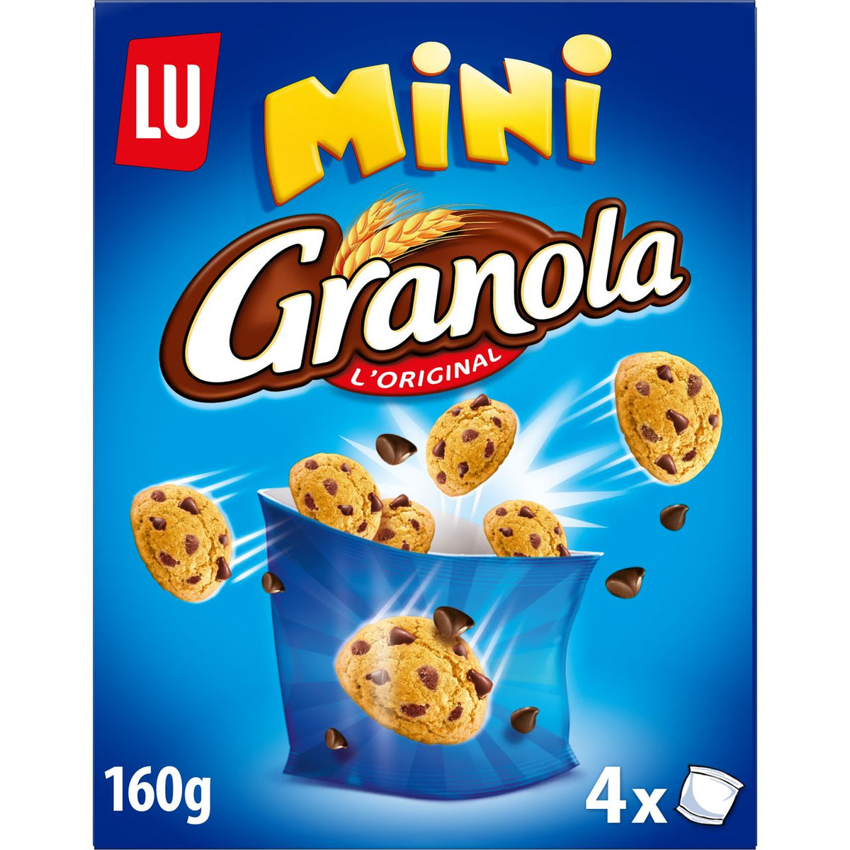 BISCUIT GRANOLA MINI 4X40G (