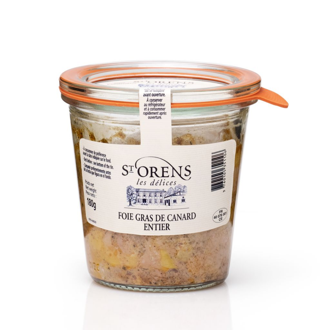 WHOLE DUCK FOIE GRAS 180G (