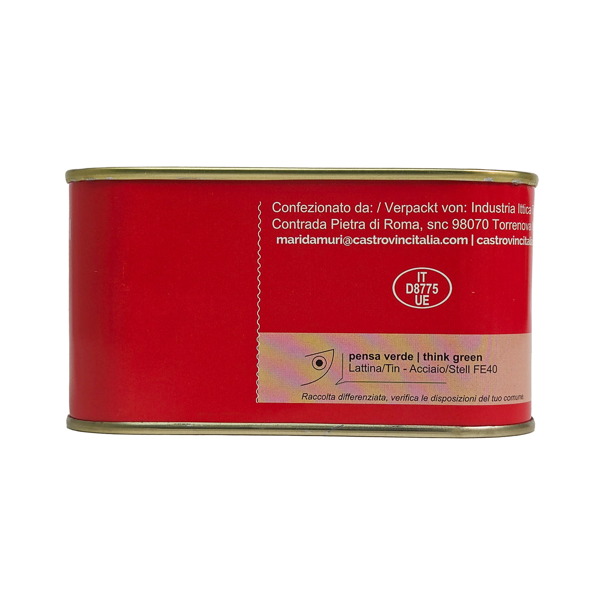 ANCHOVY FILLETS IN SUNFLOWER OIL 600G (