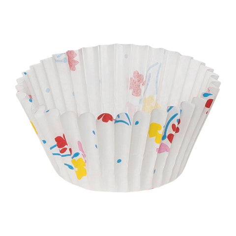 GREASEPROOF BAKING CASE 73MM FLORAL 500PCS (#1303)