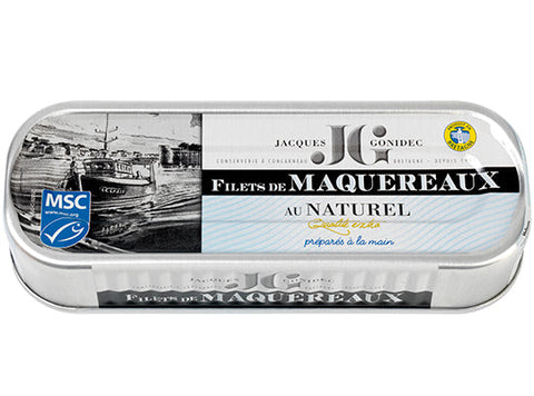 ORGANIC MACKEREL FILLETS NATURAL 169G (#122523)