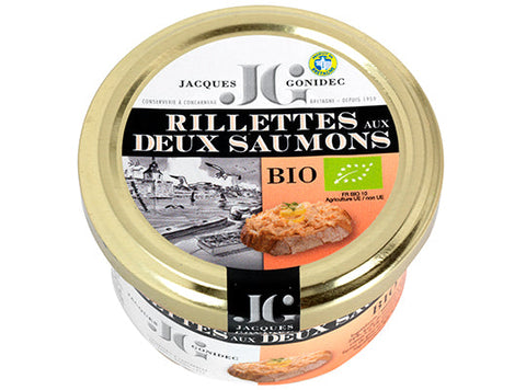 ORGANIC TWO SALMON RILLETTES 90G (#122556)