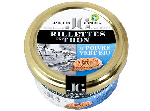 ORGANIC TUNA RILLETTES GREEN PEPPER 90G (#122558)