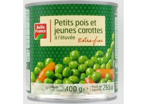 EXTRA FINE PEAS AND CARROTS 400G (#116887)
