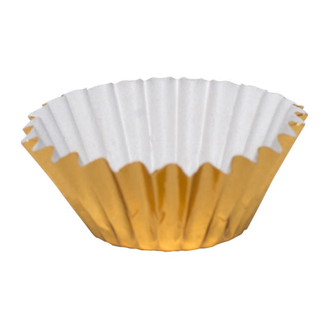 BAKING CASE 6CM GOLD 500PCS (#13695)