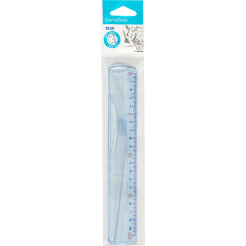 PLASTIC RULER 20CM (#119895)