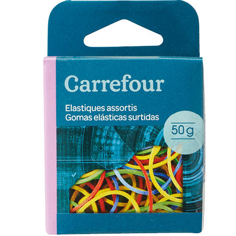 COLOURED ELASTICS 50G (#119924)