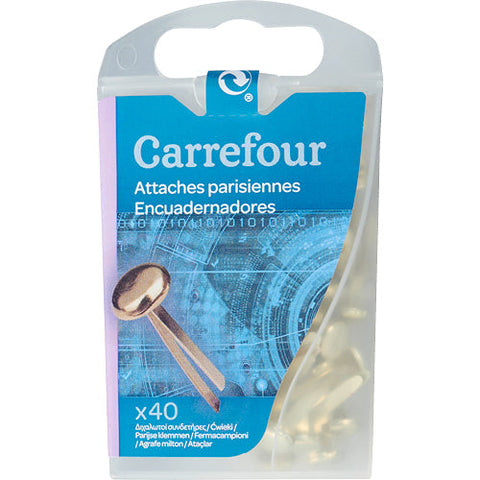 BOX OF 40 ROUND HEAD FASTENERS 40PC (#119925)