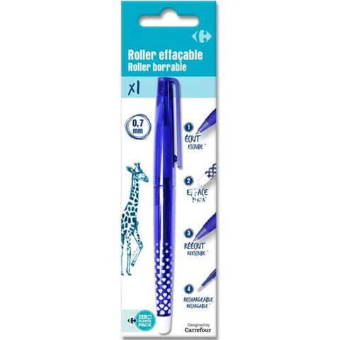 BLUE ERASABLE ROLLERBALL PEN 0.7MM (#119803)