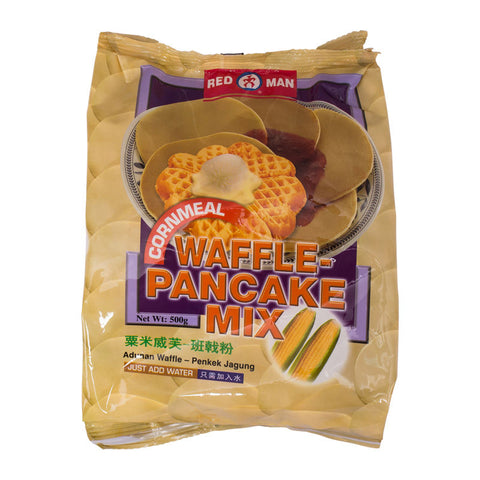 CORNMEAL WAFFLE PANCAKE MIX 500G (#13746)