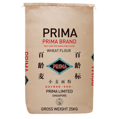 PRIMA WHEAT FLOUR FOR CAKE 25KG (#13762)