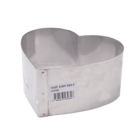 CAKE RING HEART SHAPE 5X2.5" (#13765)