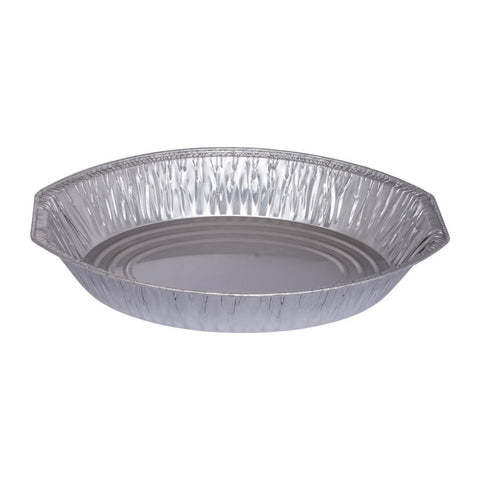 ALUMINIUM FOIL OVAL PAN 464X34X71MM (#13791)