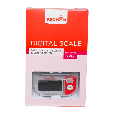 SCALE KITCHEN DIGITAL 2KG 308 (CARX4BOXX10UNTX2KG) (#13804)