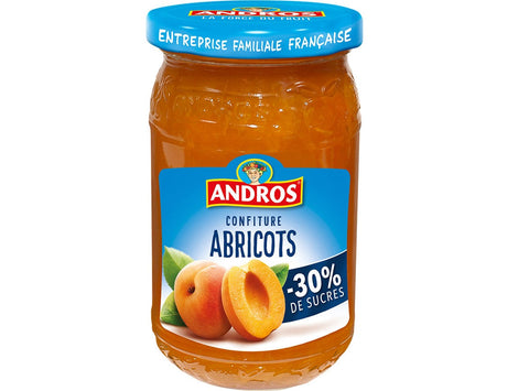 LOW SUGAR APRICOT JAM 350G (#120430)
