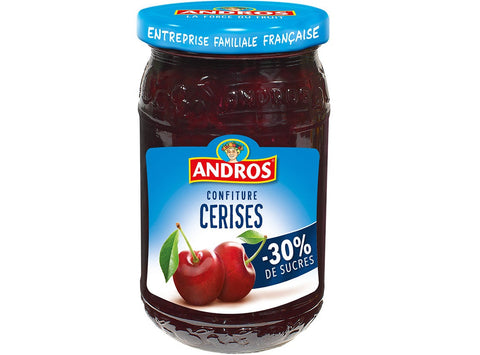 LOW SUGAR CHERRY JAM 350G (#120426)
