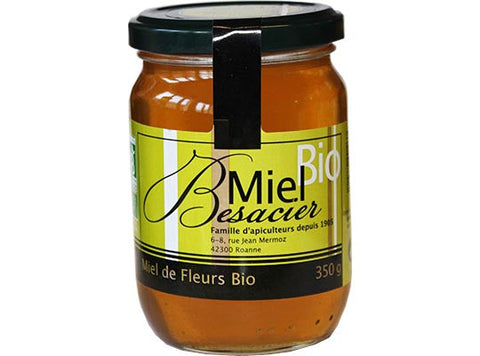 ORGANIC FLOWER HONEY 350G (#121950)