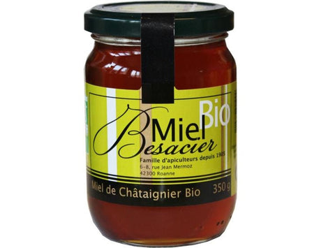 ORGANIC CHESTNUT HONEY 350G (#121947)