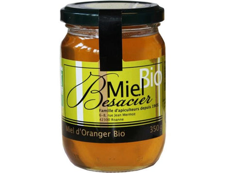 ORGANIC ORANGE BLOSSOM HONEY 350G (#121949)