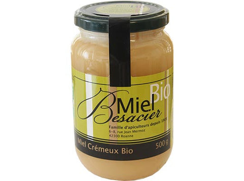 ORGANIC CREAMY HONEY 500G (#121940)