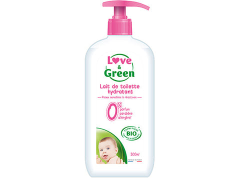 ORGANIC BABY HYDRATING MILK 500ML (#124786)