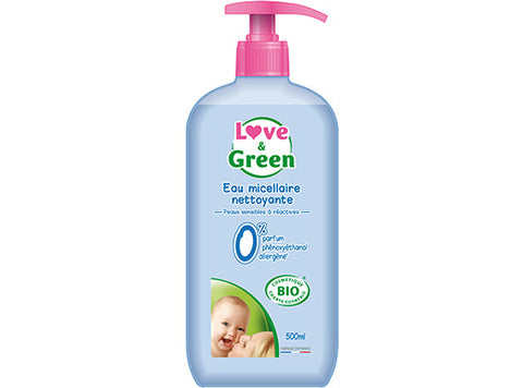 ORGANIC BABY CLEANSING WATER 500ML (#124783)