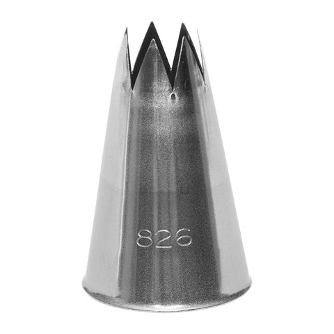 PIPING TIP STAR 826 (1.27CM) (#13908)