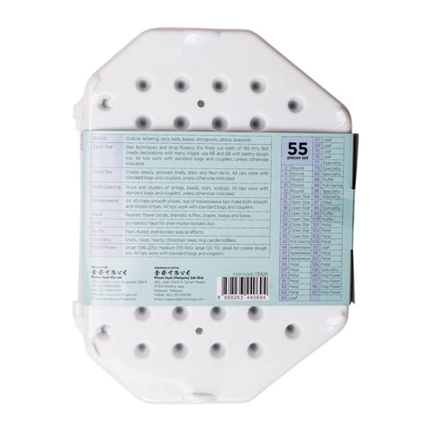 PIPING TIP MASTER SET 783 55PCS (#13926)