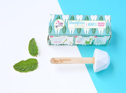 ORGANIC PEPPERMINT SOLID TOOTHPASTE 17G (#124825)