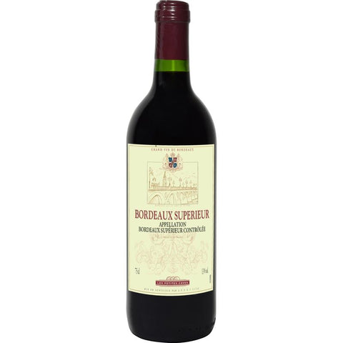 MERLOT BORDEAUX SUPERIEUR RED WINE 75CL (#124067)
