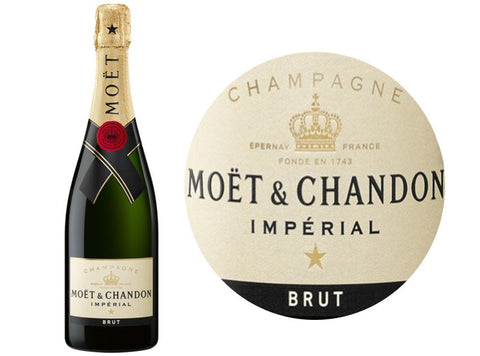 CHAMPAGNE BRUT MOET IMPERIAL 75CL (#118854)