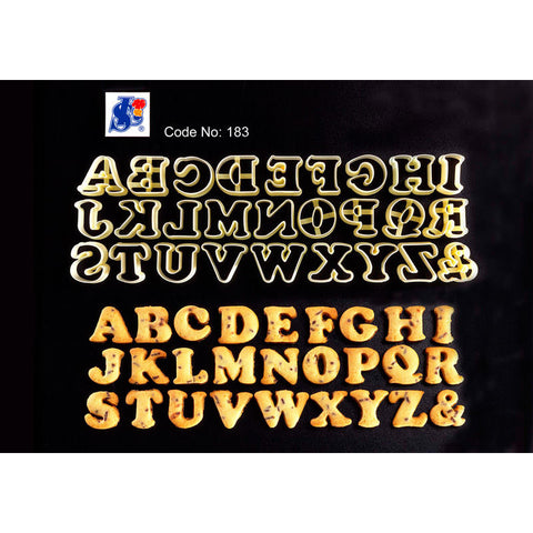 COOKIE CUTTER ALPHABETS 183 (#14030)