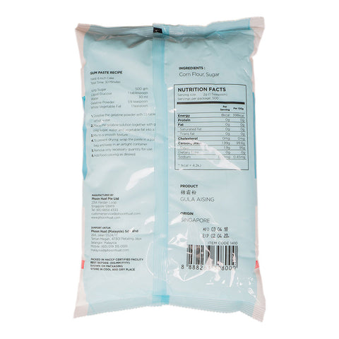ICING SUGAR SNOW WHITE 1KG (#1410)