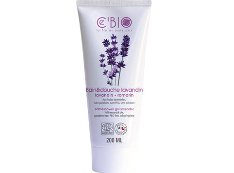 ORGANIC LAVENDER SHOWER BATH GEL 200ML (#122937)