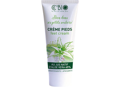 ORGANIC ALOE VERA FOOT CREAM 75ML (#122949)