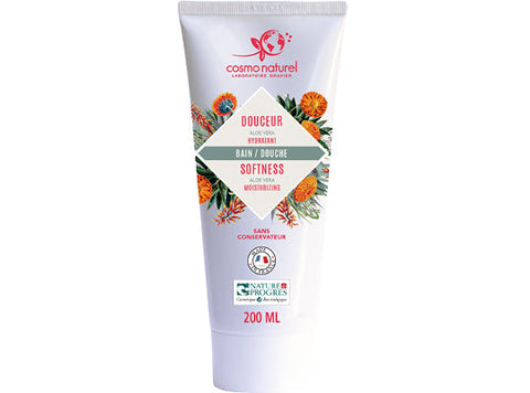 ORGANIC ALOE VERA SHOWER BATH GEL 200ML (#122920)