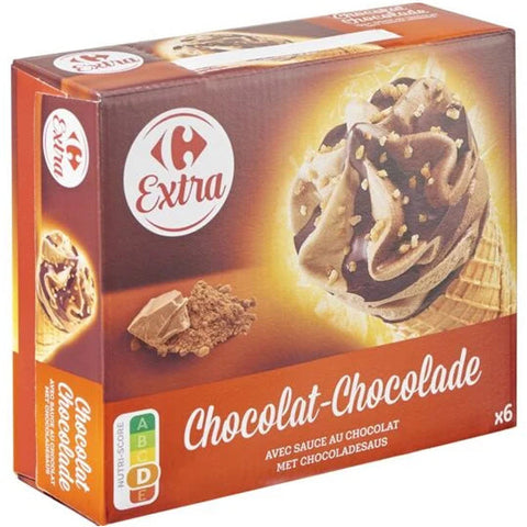 CHOCOLATE ICE CREAM CONES 68G (#120191)