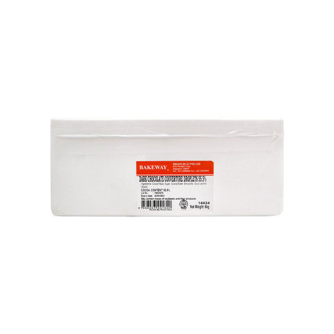 DARK CHOCOLATE COUVERTURE DROPLETS 55.5% 6KG (#14434)