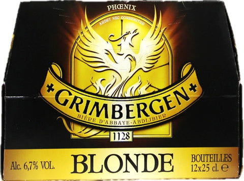 GRIMBERGEN BLONDE BEER 25CL (#118632)