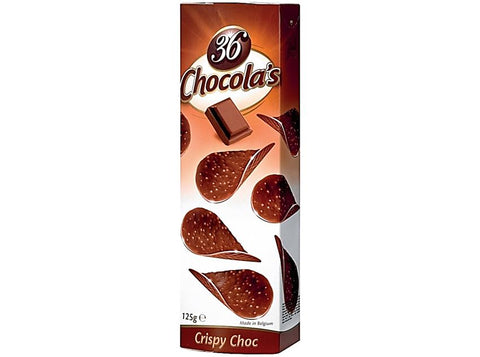 CRISPY CHOCOLATE TILES 125G (#126767)