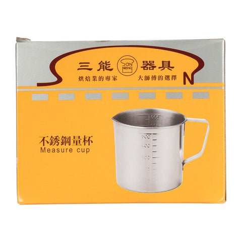 STAINLESS STEEL MEASURING CUP 500CC (#14622)