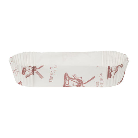 BAKING CASE PET BOAT LONG WINDMILL 140X55XH28MM 200PC (#14698)