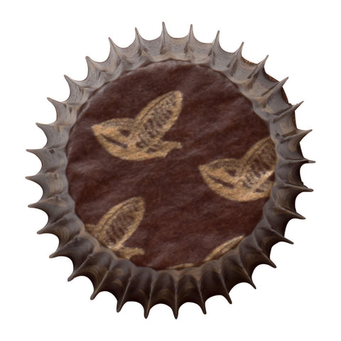 BAKING CASE 60MM BLACK/GOLD 500PCS (#14710)