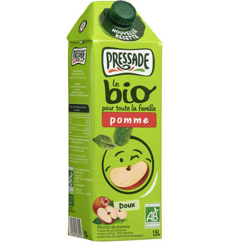 ORGANIC APPLE JUICE 1.5L (#118439)
