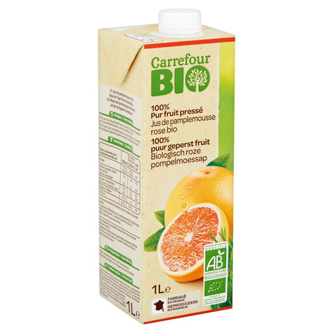 ORGANIC PINK GRAPEFRUIT JUICE 1L (#118446)