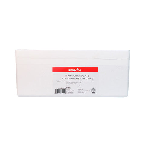 DARK CHOCOLATE COUVERTURE SHAVINGS 3KG (#14766)