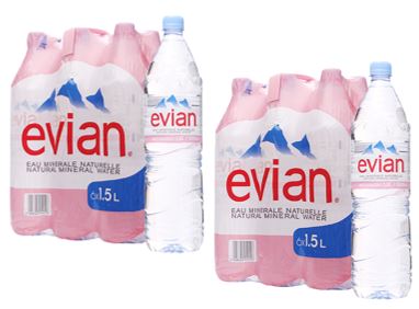 EVIAN NATURAL MINERAL WATER 1.5L (#123796)