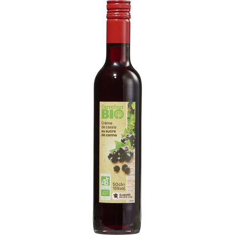 ORG BLACKCURRANT CREAM LIQUEUR 15% 50CL (#118692)